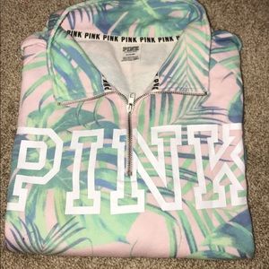 PINK Half Zip